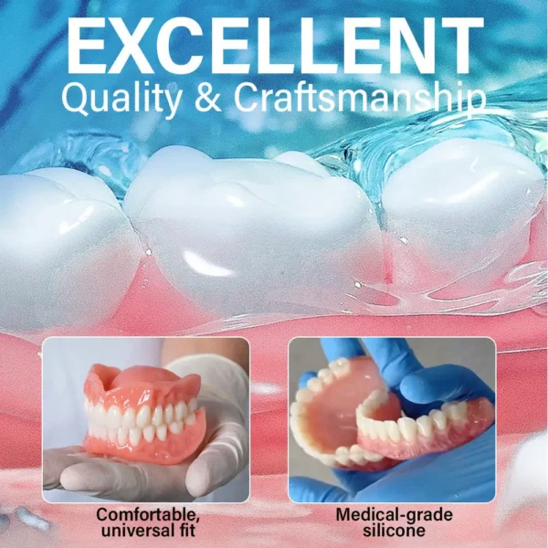 ✅ Proudly made and shipped from Canada|NESLEMY Suction-fit Complete Denture 🦷🍎🍏