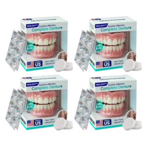 ✅ Proudly made and shipped from Canada|NESLEMY Suction-fit Complete Denture 🦷🍎🍏