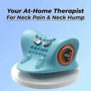 NESLEMY™ Thermal Pulse Neck & Shoulder Massager – Deep Tissue Pain Relief with Heat & EMS Technology
