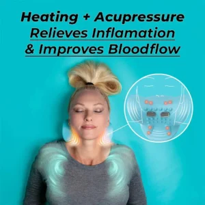 NESLEMY™ Thermal Pulse Neck & Shoulder Massager – Deep Tissue Pain Relief with Heat & EMS Technology