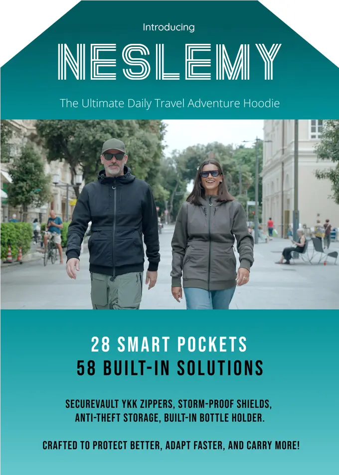 🧥 NESLEMY™ All-in-One Daily Travel Hoodie