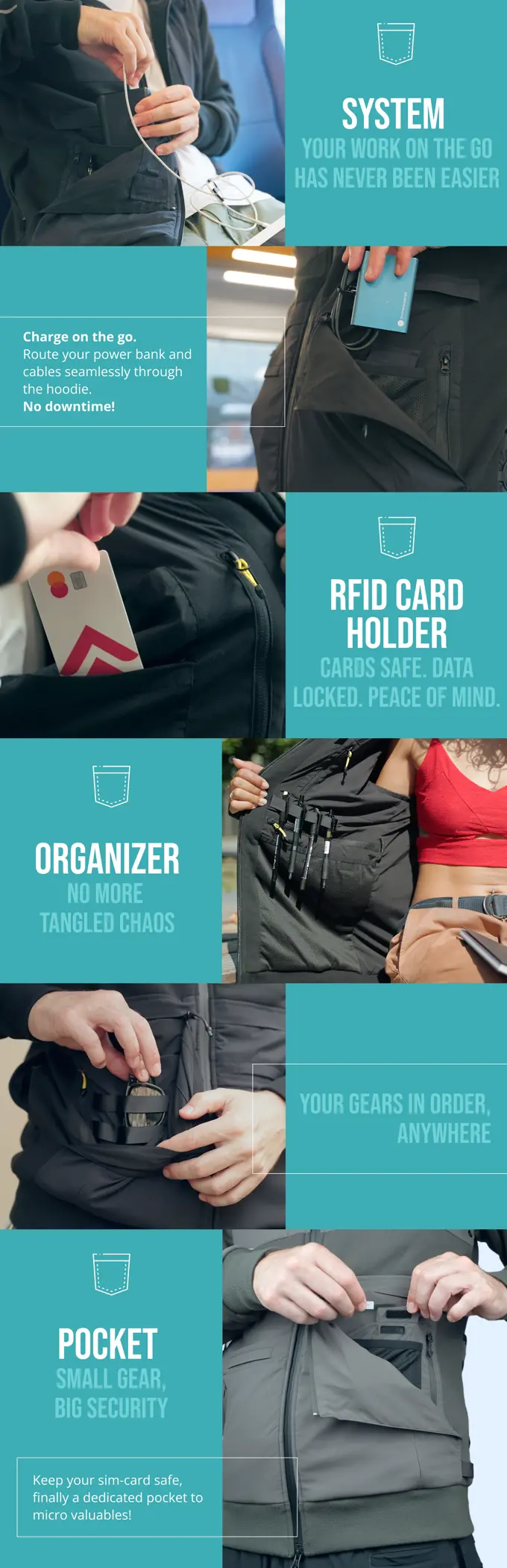 🧥 NESLEMY™ All-in-One Daily Travel Hoodie