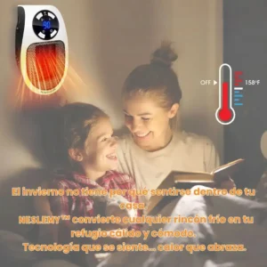 ✨ NESLEMY: Calienta tu espacio en minutos y deleita con un invierno lleno de comodidad!❄🔥
