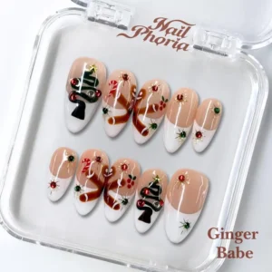 NESLEMY｜Euphoric Holiday Collection | MEGA LIVE 10PCS Handmade Press On Nails