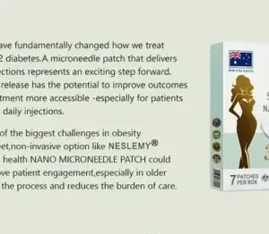 NESLEMY®Tirzepatide Slimming & health NANO MICRONEEDLE PATCH
