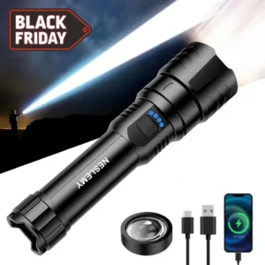 BLACK FRIDAY🎁NESLEMY™LED Flashlight – High Lumen Rechargeable Torch