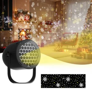 🎁NESLEMY Christmas Projection Lamp 5V/1A with 16 Patterns USB Powered for Home🎅