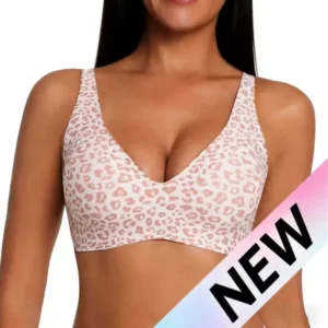NESLEMY Wireless Push Up Bra for Women
